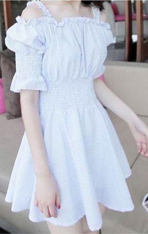 八月韩国流行 15款时尚连衣裙