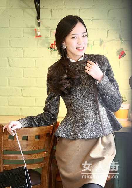 韩国女生简约时尚搭 百变小魔女